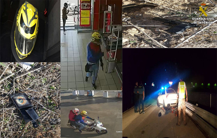 Detenidos los autores de dos atracos en gasolineras de Utrera