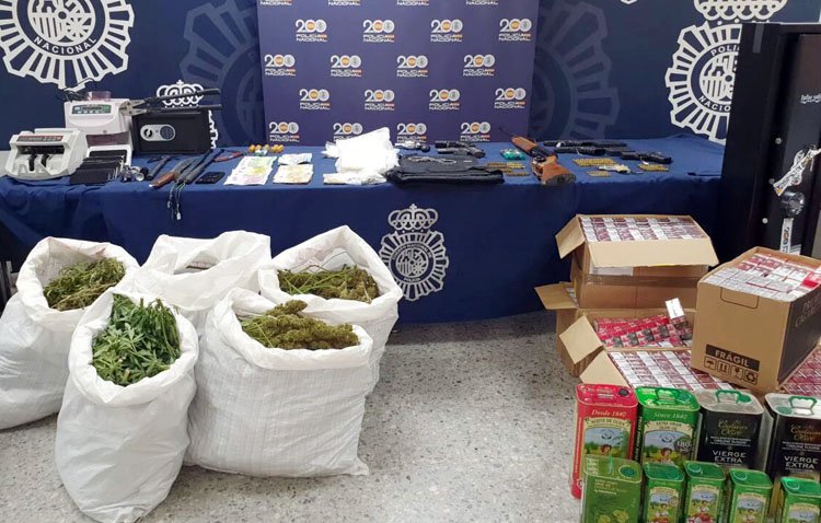 Desmantelada una importante organización criminal que distribuía droga en Utrera