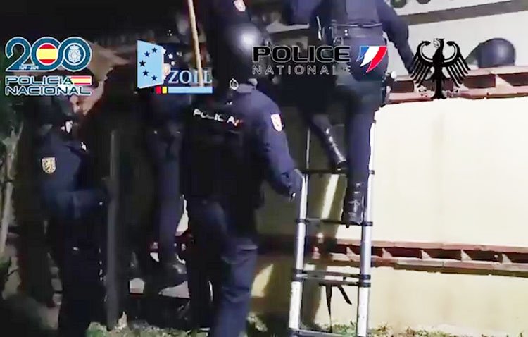 Desarticulada una red criminal internacional de narcotraficantes que guardaba la droga en Utrera