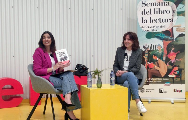La importante escritora Paloma Sánchez-Garnica bucea en la trastienda del mundo literario en un encuentro con lectores en Utrera [AUDIO ENTREVISTA COPE UTRERA]