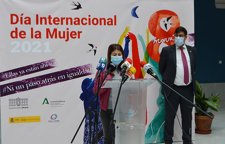 Utrera defiende la «lucha» de las mujeres porque «queda mucho por hacer»