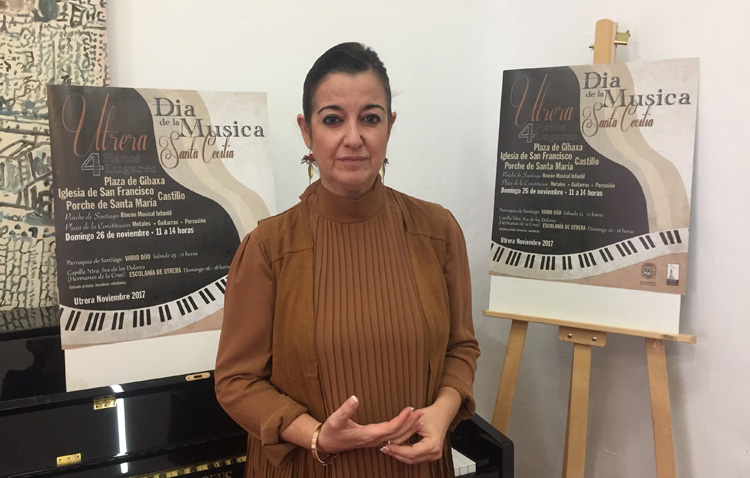 Fin de semana de pianos y actuaciones musicales para celebrar en Utrera el día de Santa Cecilia