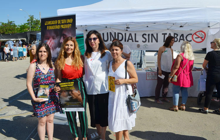 Una campaña municipal luchará en Utrera contra el consumo de tabaco en los veladores cerrados de los bares