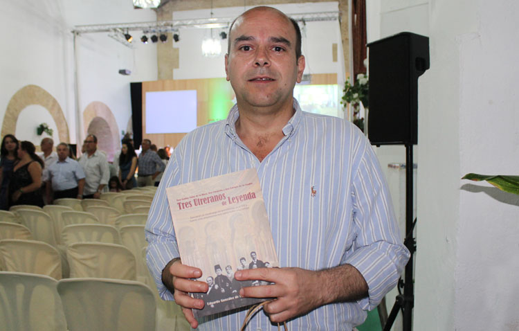 La historia de «Tres utreranos de leyenda», recogida en un libro por Eduardo González de la Peña