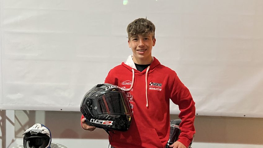 El joven piloto utrerano Eduardo Gutiérrez, elegido para participar en la selección de cara a un evento europeo