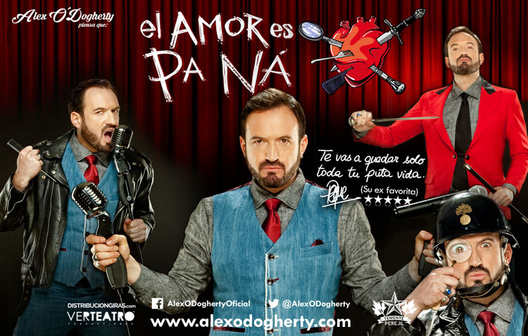 Noche de risas en el teatro de Utrera con Alex O’Dogherty