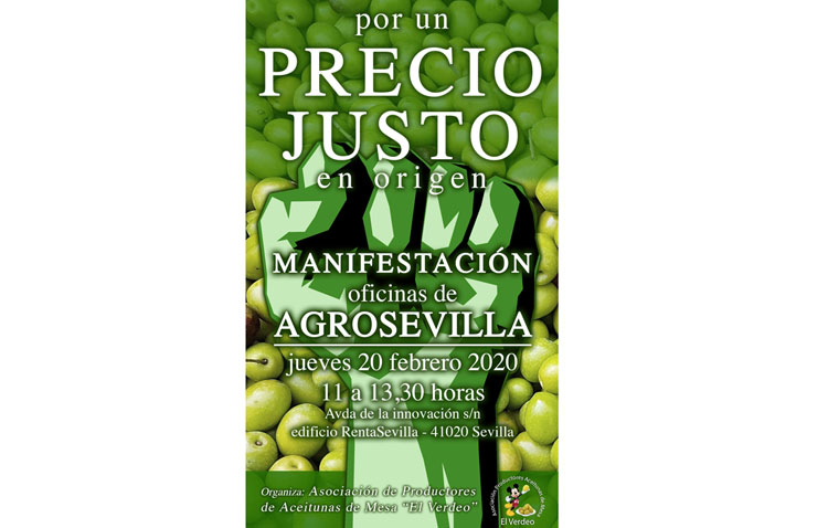 Una jornada informativa y dos manifestaciones para defender el olivar de Utrera