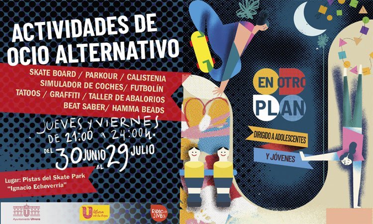 Un amplio programa de actividades para que los jóvenes de Utrera disfruten de las noches de verano ‘En otro plan’