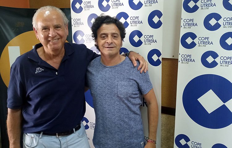 Enrique Montoya ‘Candela’ y Manuel de Angustias, en ‘Utrera es cultura’