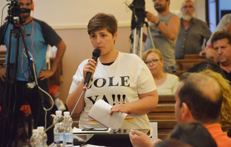La educación protagoniza el estreno del «escaño ciudadano» en el pleno
