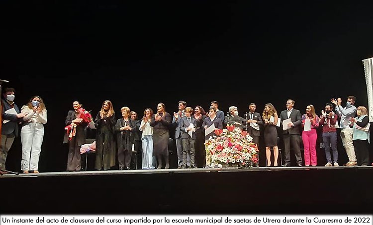 La escuela de saetas de Utrera clausurará su curso con un acto en el teatro