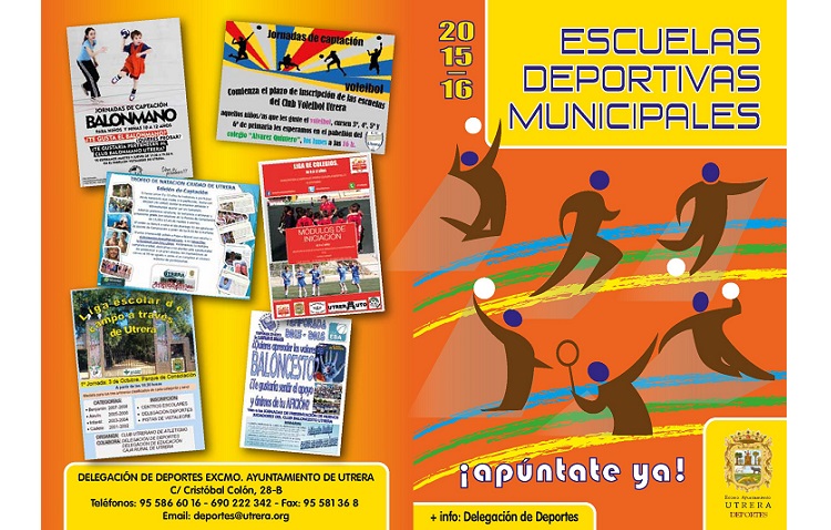 Amplia oferta de las escuelas deportivas municipales para el curso 2015/16