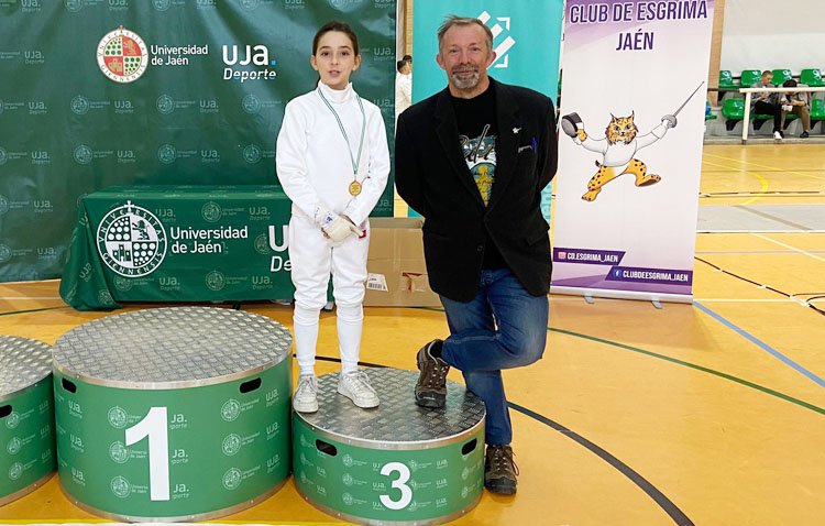 Medalla de bronce para Utrera en la Copa de Andalucía de Esgrima