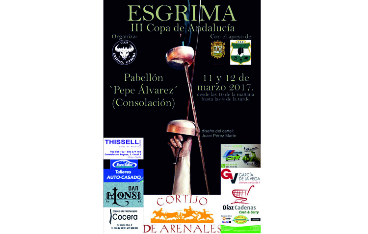Utrera acoge la III Copa de Esgrima de Andalucía