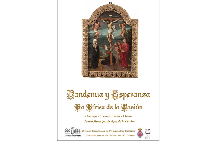 Domingo de Pasión en Utrera protagonizado por un acto lírico-musical sobre la Pasión de Cristo