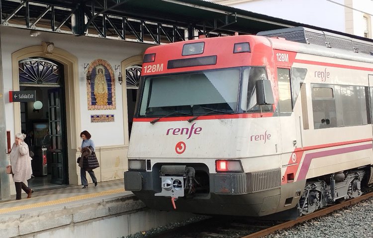 La estación de trenes de Utrera registra 1,2 millones viajeros de Cercanías durante 2023