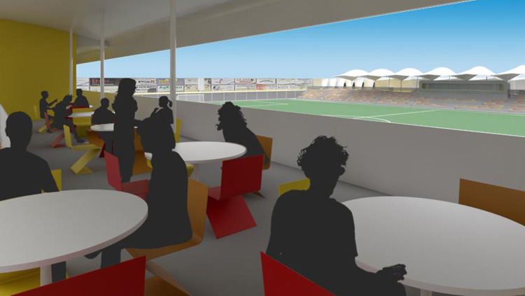 Así será el nuevo estadio municipal «San Juan Bosco»