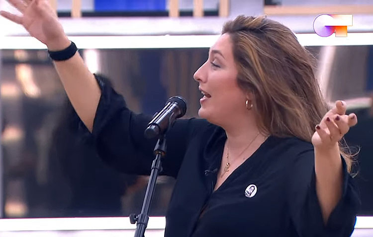 Fernanda de Utrera «visita» la academia de Operación Triunfo (VÍDEO)