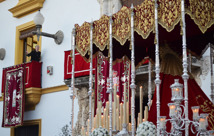 Reparto de Amor por las Veredas de Utrera en un espléndido Martes Santo con aires salesianos (GALERÍA Y AUDIO)