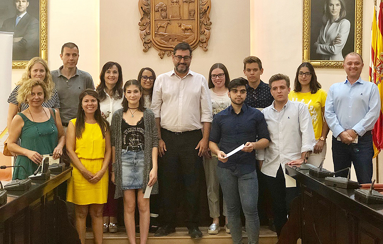 Reconocimiento municipal a los mejores expedientes de 2º de Bachillerato