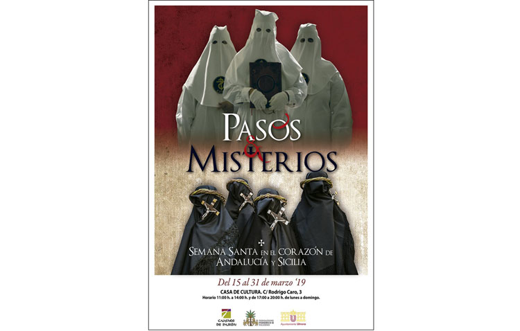 Llega a Utrera la exposición sobre la Semana Santa de Andalucía y de Sicilia