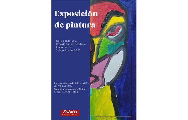 El taller de artes plásticas ‘Es Artes’ muestra el trabajo de sus alumnos en la Casa de la Cultura