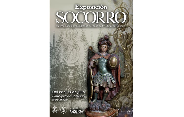 Una exposición mostrará el patrimonio textil y escultórico del paso procesional de la Virgen del Socorro