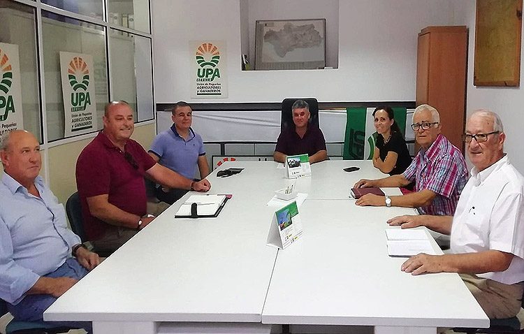 La asociación de productores de aceitunas de Utrera, en la organización de la Feria Agroalimentaria y Olivarera de Benacazón