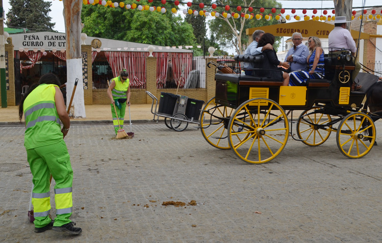 La Feria de Consolación generó 71 toneladas de basura