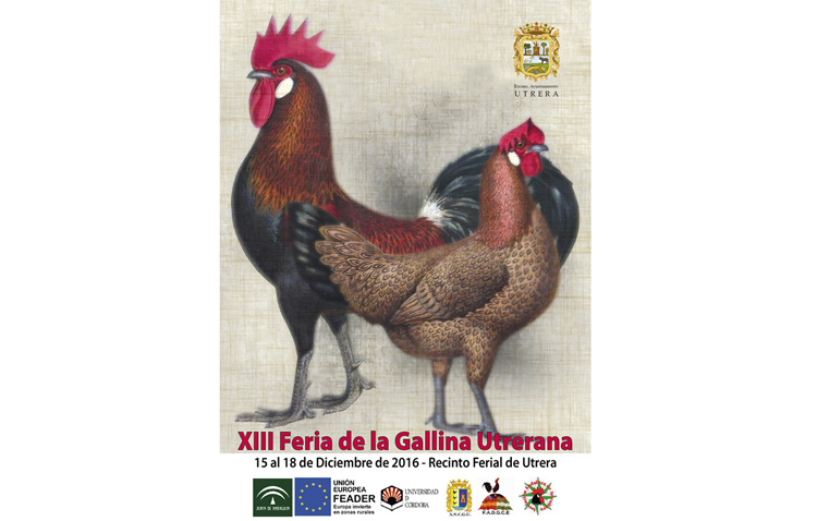 La Feria de la Gallina Utrerana prepara su decimotercera edición, que este año adelanta su fecha de celebración