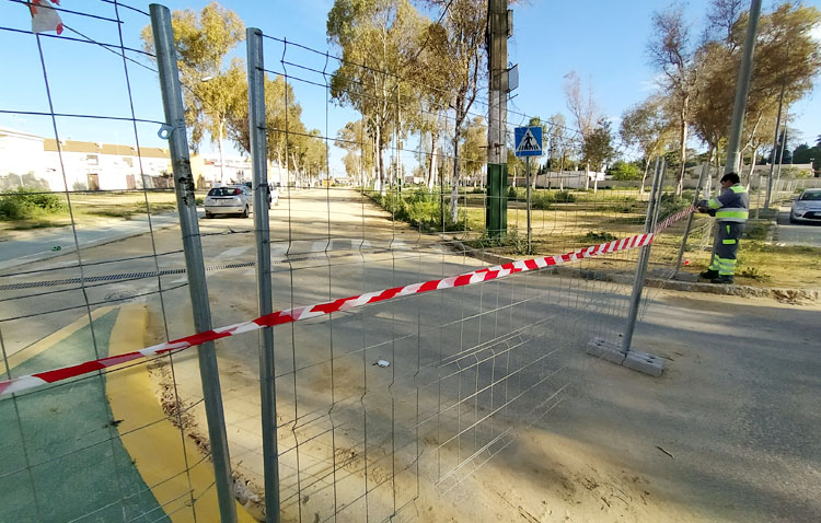El recinto ferial de Utrera comienza su reurbanización