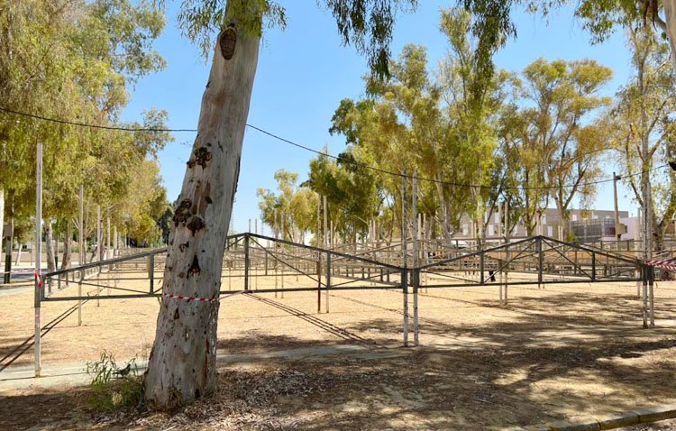 El ‘nuevo’ recinto ferial de Utrera comienza a tomar forma