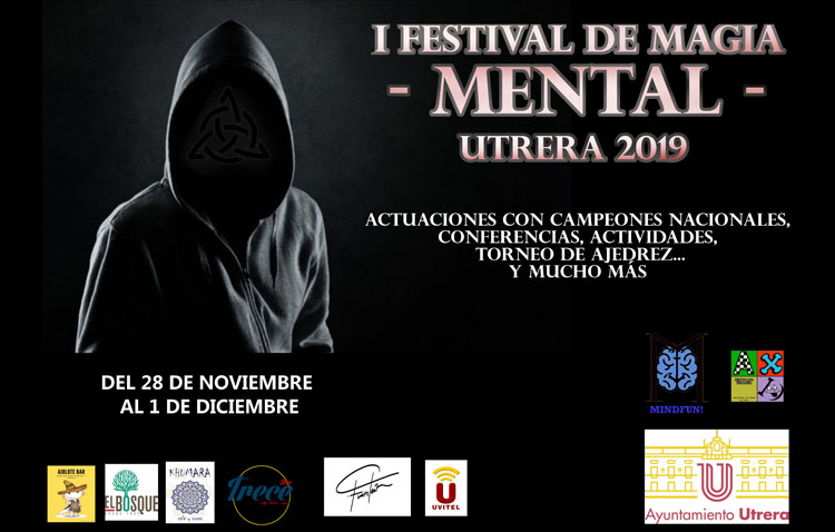 El Festival de Magia Mental llena Utrera de propuestas para todos los públicos