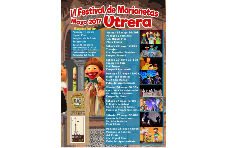 Último fin de semana de actividades en el Festival de Marionetas inicia sus representaciones teatrales