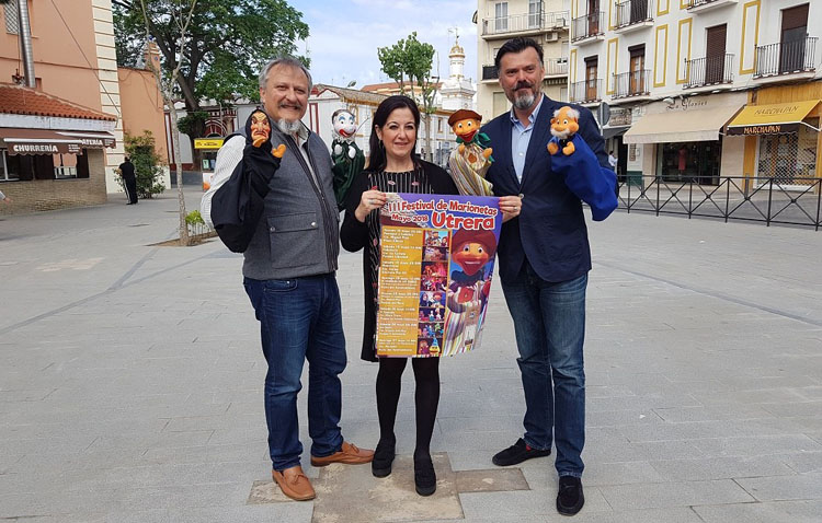 El Festival de Marionetas propondrá ocho citas teatrales callejeras para los más pequeños de Utrera