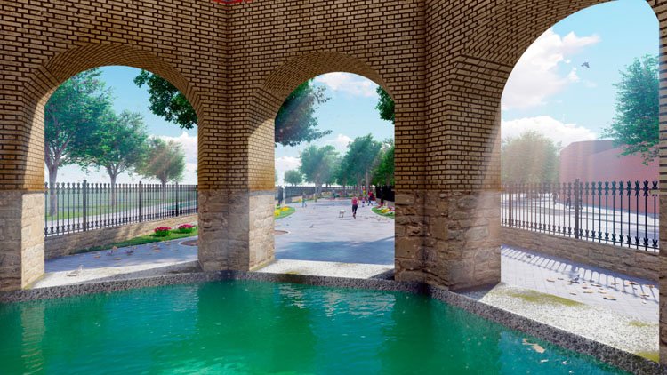 El pleno municipal aprueba la actuación que integrará la Fuente de los Ocho Caños en el parque Cristo de los Afligidos