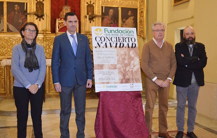 Un concierto de Navidad llega esta semana a la parroquia de Santiago con el impulso de la Fundación Caja Rural de Utrera