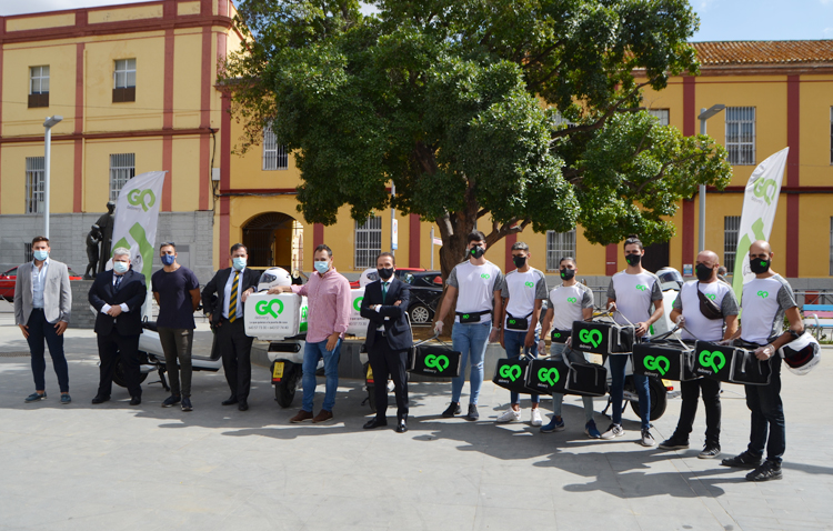 El imparable crecimiento de «Go Delivery»: estrena vehículos inéditos en España, se extiende fuera de Utrera e incorpora supermercados y otros comercios