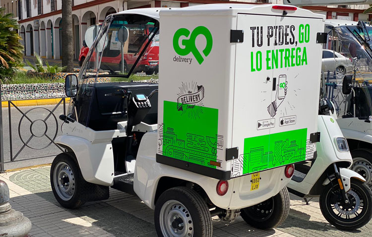 «Go Delivery» da un nuevo paso y comienza a repartir productos de tiendas de ropa, supermercados y jugueterías