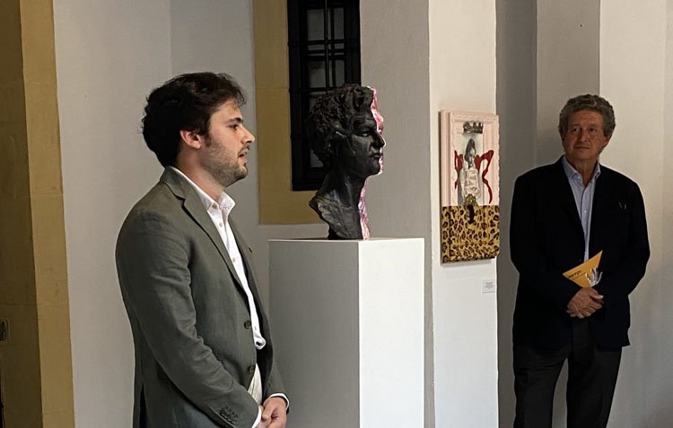 El utrerano Gonzalo Quesada, finalista del certamen de artistas emergentes de la Universidad Loyola