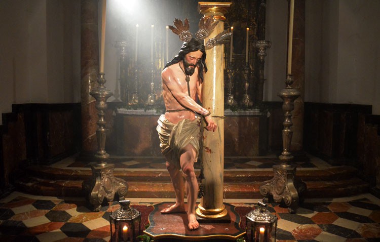 El Señor Atado a la Columna de los Aceituneros protagonizará el primer lunes de Cuaresma con el vía crucis del Consejo de Hermandades de Utrera