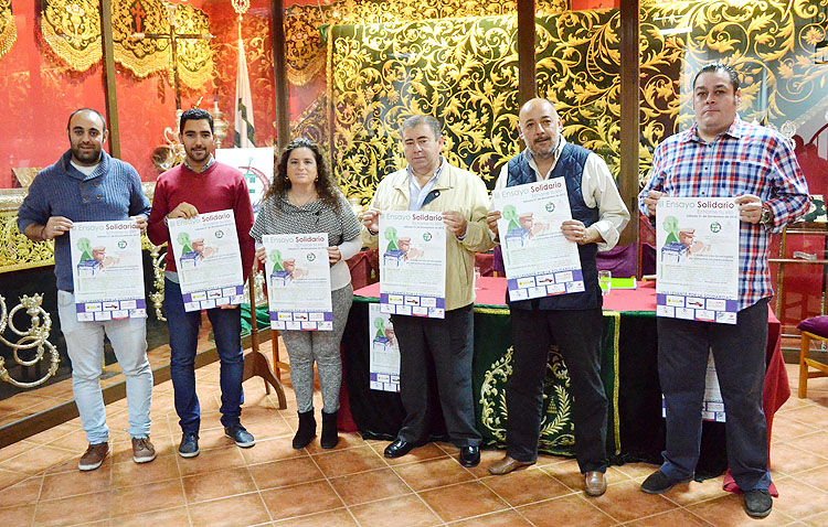 Casi 400 personas participarán en el «Ensayo solidario» de la hermandad de los Gitanos