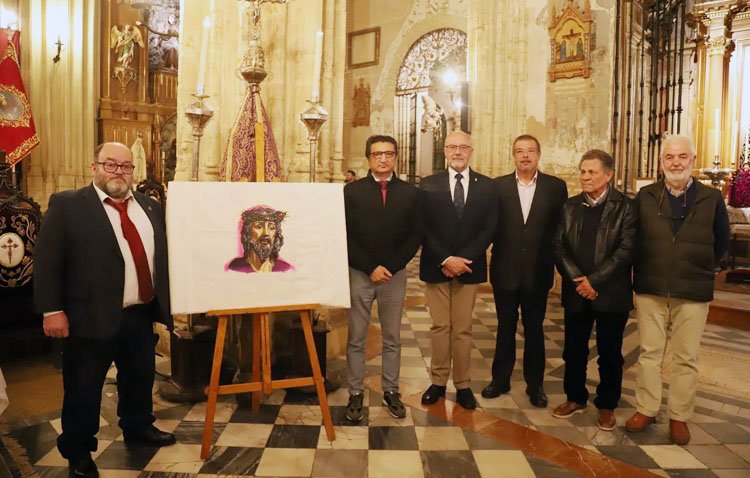 El rostro del Redentor Cautivo, protagonista del ‘paño de la Verónica’ de Los Gitanos