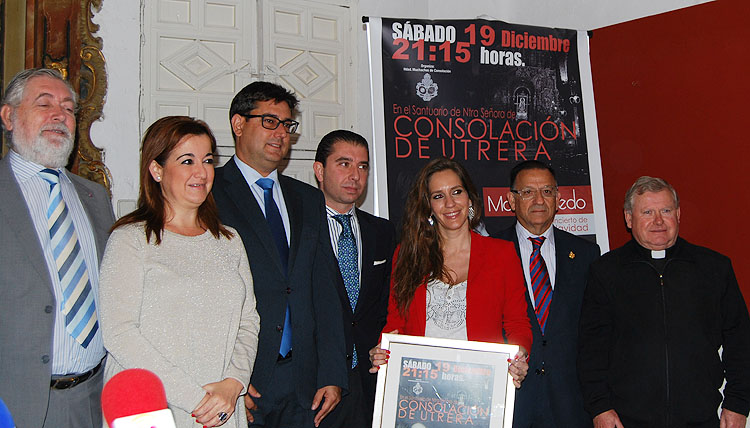 María Toledo presenta en Utrera su recital navideño «preparado expresamente» para Consolación