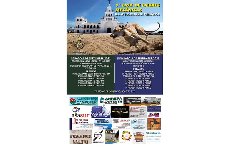 La hermandad del Rocío organiza una liga de liebres mecánicas