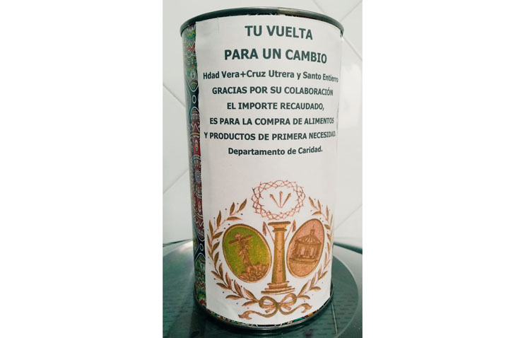 «Tu vuelta para un cambio», una campaña de la Vera-Cruz para recaudar donativos en comercios y destinarlos a caridad