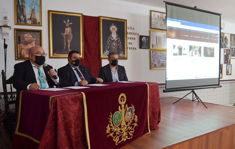 La hermandad de la Vera-Cruz estrena una página web «bidireccional» para mostrar su día a día