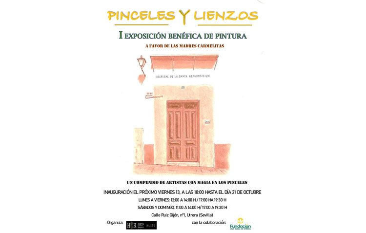 Una exposición de pintura en el ‘Hospitalito’ recaudará fondos a beneficio de las Madres Carmelitas
