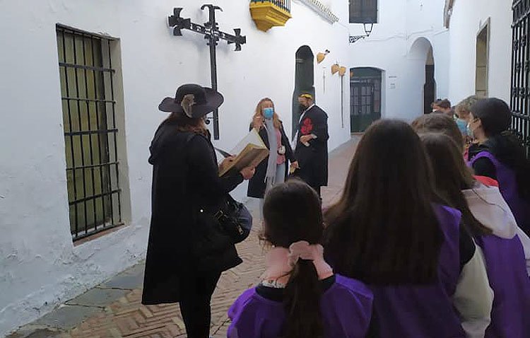 ‘Te cuento mi pueblo’, un proyecto para que los alumnos del instituto José María Infantes ejerzan como guías turísticos en Utrera