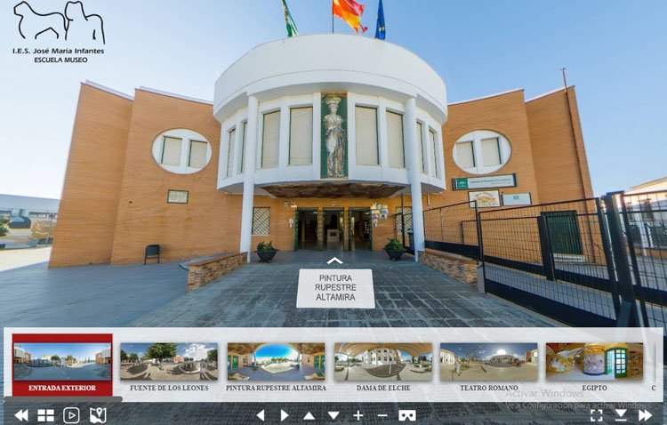 La ‘escuela museo’ del instituto José María Infantes se abre al mundo
